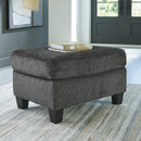  Manufacturer Color_Dusk -- Benchcraft Erinslane Fabric Ottoman IMAGE 5