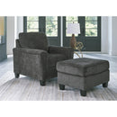  Manufacturer Color_Dusk -- Benchcraft Erinslane Fabric Ottoman IMAGE 6