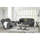  Manufacturer Color_Graphite -- Signature Design by Ashley Frohn Reclining Fabric Sofa IMAGE 11