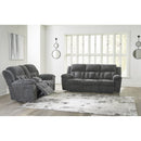  Manufacturer Color_Graphite -- Signature Design by Ashley Frohn Reclining Fabric Sofa IMAGE 7