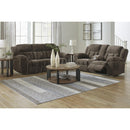  Manufacturer Color_Chocolate -- Frohn 3740794 Double Reclining Loveseat with Console IMAGE 12