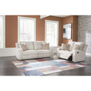  Manufacturer Color_Stone -- Signature Design by Ashley Danum Stationary Fabric Loveseat IMAGE 8