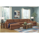  Manufacturer Color_Spice -- Signature Design by Ashley Modmax Fabric 4 pc Sectional IMAGE 2