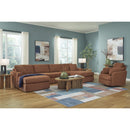  Manufacturer Color_Spice -- Signature Design by Ashley Modmax Fabric 4 pc Sectional IMAGE 3