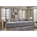  Manufacturer Color_Granite -- Modmax 9210408 Oversized Accent Ottoman IMAGE 13