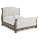  Size_King -- Ardenfield B944B4 King Upholstered Sleigh Bed IMAGE 1