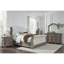  Size_King -- Ardenfield B944B4 King Upholstered Sleigh Bed IMAGE 6