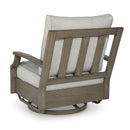  Signature Design by Ashley Rainier Ranch P701-821 Swivel Glider Chair with Cushion IMAGE 4