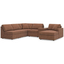  Manufacturer Color_Spice -- Signature Design by Ashley Modmax Fabric 6 pc Sectional IMAGE 1