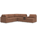  Manufacturer Color_Spice -- Signature Design by Ashley Modmax Fabric 6 pc Sectional IMAGE 1