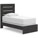  Size_Twin -- Signature Design by Ashley Hollivern Panel Bed IMAGE 1