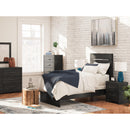  Size_Twin -- Signature Design by Ashley Hollivern Panel Bed IMAGE 8