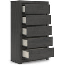  Signature Design by Ashley Fraluna PCB3370-46 Five Drawer Chest IMAGE 2