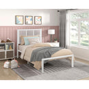  Color_  Size_Twin  -- Sanibel 1635WHT-1 Twin Platform Bed IMAGE 7
