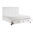  Color_  Size_King  -- Garretson 1450WHK-1EK* Eastern King Platform Bed with Footboard Storage IMAGE 5