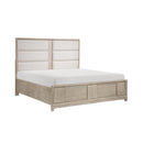  Size_California King -- McKewen 1820NK-1CK* California King Platform Bed with Footboard Storage IMAGE 2