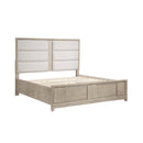  Size_Queen -- McKewen 1820N-1* Queen Platform Bed with Footboard Storage IMAGE 5