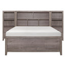  Size_Queen -- Homelegance Woodrow Wall Bed IMAGE 1