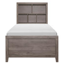 Size_Twin -- Woodrow 2042NBT*WBT 4pc Set Twin Wall Bed with Toy Boxes (TB+2PNS+TFT) IMAGE 3