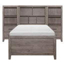  Size_Twin -- Woodrow 2042NBT*WB 3pc Set Twin Wall Bed (TB+2PNS) IMAGE 1