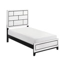  Color_  Size_Twin  -- Davi 1645WHT-1* Twin Bed IMAGE 2