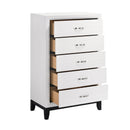  Homelegance Davi 1645WH-9 Chest IMAGE 3