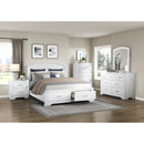  Size_King -- Hudson 1520WHK-1EK* Eastern King Platform Bed with Footboard Storage IMAGE 4
