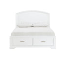  Size_California King -- Hudson 1520WHK-1CK* California King Platform Bed with Footboard Storage IMAGE 1