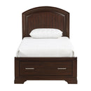  Homelegance Hudson 1520CHT-1* Twin Platform Bed with Footboard Storage IMAGE 1