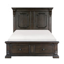  Homelegance Cornwall 1325-1* Queen Platform Bed with Footboard Storage IMAGE 1