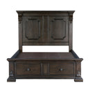  Homelegance Cornwall 1325-1* Queen Platform Bed with Footboard Storage IMAGE 2