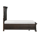  Homelegance Cornwall 1325-1* Queen Platform Bed with Footboard Storage IMAGE 5