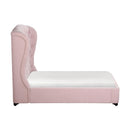  Size_Twin -- Homelegance Cameo Upholstered Panel Bed IMAGE 5