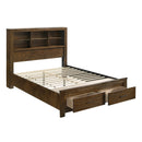  Size_California King -- Sullivan 1592K-1CK* California King Platform Bed with Footboard Storage IMAGE 6