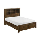  Size_Full -- Sullivan 1592F-1* Full Platform Bed with Footboard Storage IMAGE 3