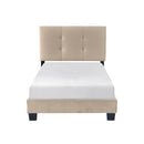  Color_Light brown Size_Twin -- Newberry 1350BRT-1 Twin Platform Bed IMAGE 1