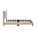  Color_Light brown Size_Twin -- Newberry 1350BRT-1 Twin Platform Bed IMAGE 6