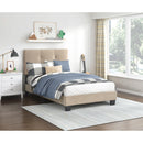  Color_Light brown Size_Twin -- Newberry 1350BRT-1 Twin Platform Bed IMAGE 7