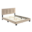 Color_Light brown Size_Full -- Newberry 1350BRF-1 Full Platform Bed IMAGE 5