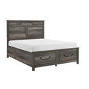  Size_King -- Homelegance Lenior Platform Bed with Storage IMAGE 3