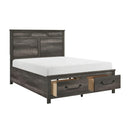  Size_King -- Homelegance Lenior Platform Bed with Storage IMAGE 7