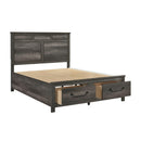  Size_California King -- Lenior 1342K-1CK* California King Platform Bed with Footboard Storage IMAGE 8