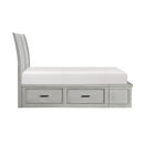  Size_California King -- Willowbrook 1337K-1CK* California King Platform Bed with Storage Footboard and Side Rails IMAGE 5