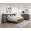  Color_  Size_California King  -- Zephyr 1577DGK-1CK*WB 5pc Set California King Wall Bed (CK+2NS+2NS-P) IMAGE 7