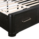  Size_California King -- Gilbert 1381K-1CK* California King Platform Bed with Footboard Storage IMAGE 11