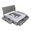  Color_  Size_King  -- Logandale 1559DGK-1EK* Eastern King Platform Bed with Storage Footboard and Side Rails IMAGE 10