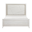  Size_King -- Homelegance Asteria Upholstered Panel Bed IMAGE 1