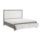  Size_King -- Homelegance Rowan Platform Bed with Storage IMAGE 7
