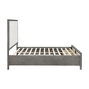  Size_California King -- Rowan 1366K-1CK* California King Platform Bed with Footboard Storage IMAGE 6