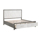  Size_California King -- Rowan 1366K-1CK* California King Platform Bed with Footboard Storage IMAGE 8